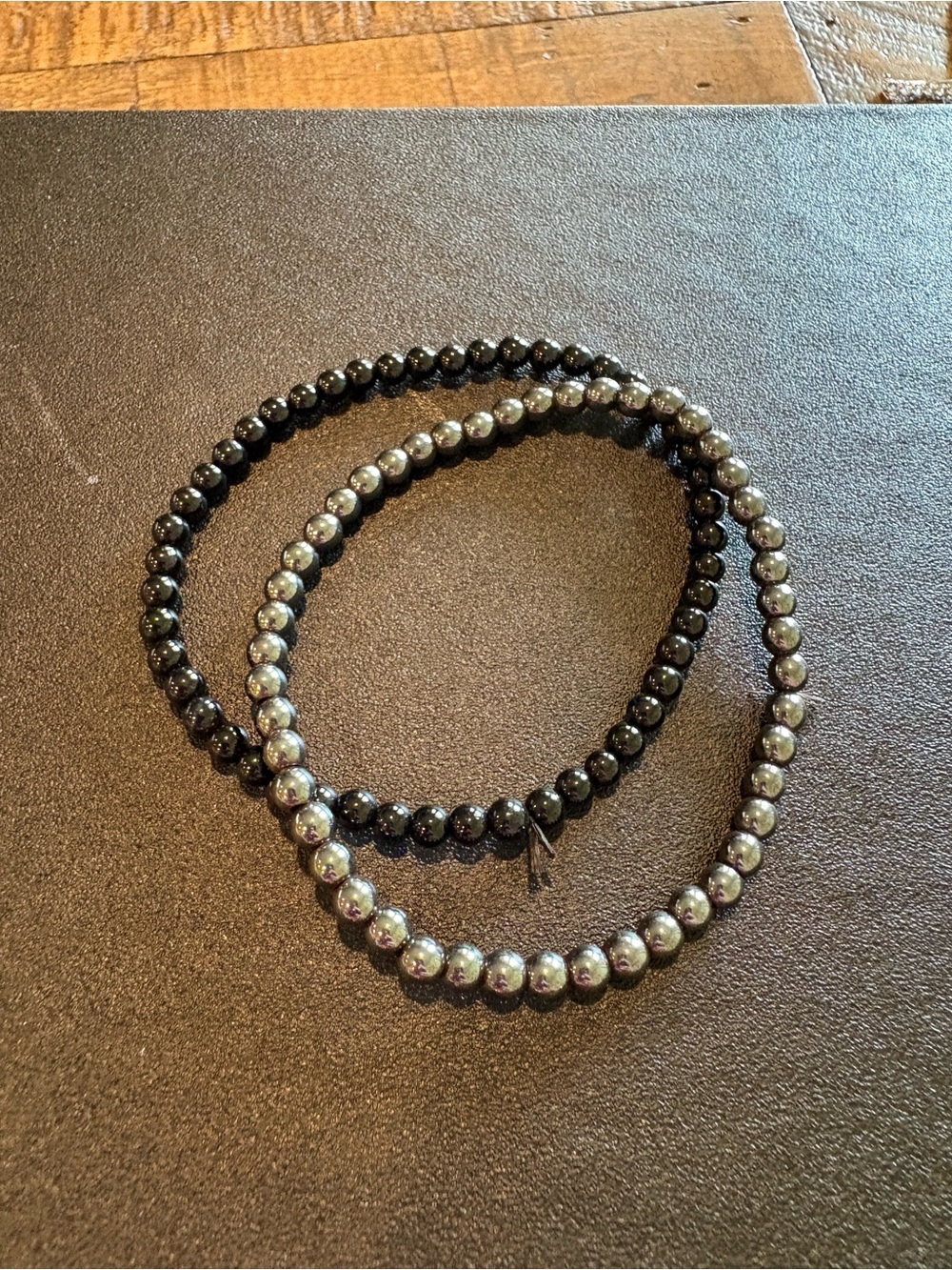 Gold and Multicolor Beaded Stackable Women’s Bracelet Set - Picture 8 of 8